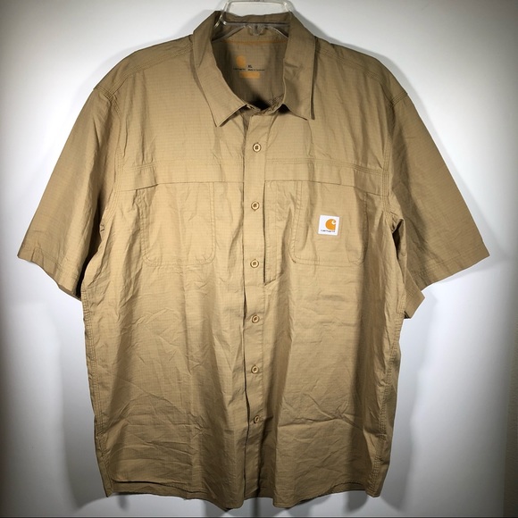 Carhartt Force Cotton Blend Button Front Vented - Picture 2 of 8